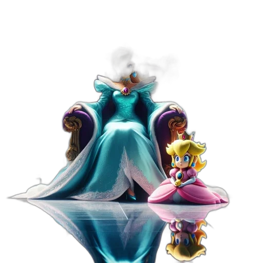 crown, dress, jewelry, concept art transparent PNG cut-out