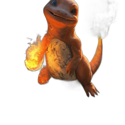 dragon, animal, creature, staff transparent PNG cut-out