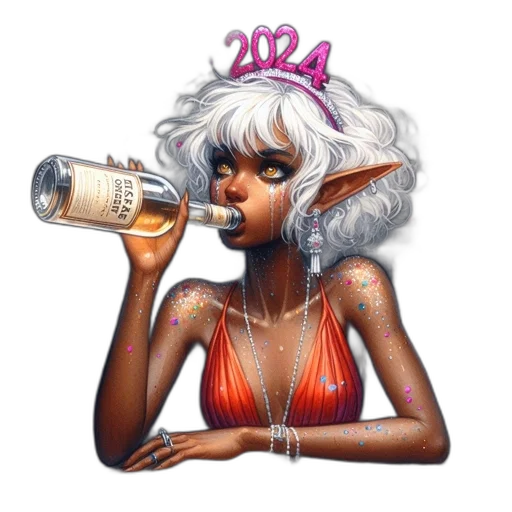 fantasy art, concept art, watercolor, pixel art transparent PNG cut-out