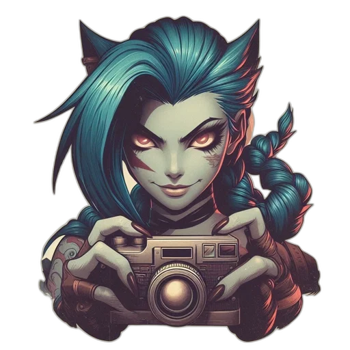 weapon, robot, face, staff transparent PNG cut-out