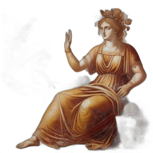 dress, staff, jewelry, crown transparent PNG cut-out
