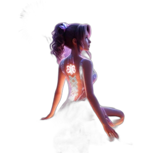 dress, concept art, fantasy art, watercolor transparent PNG cut-out