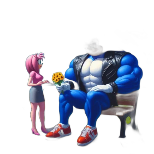 robot, flower, furniture, dress transparent PNG cut-out