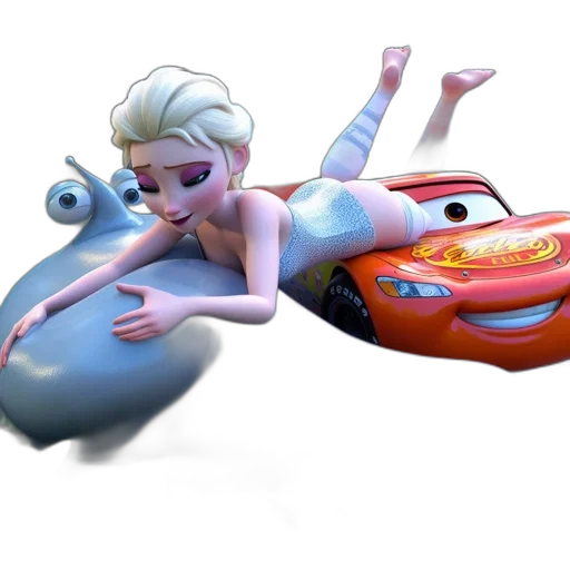 car, 3d render, concept art, fantasy art transparent PNG cut-out