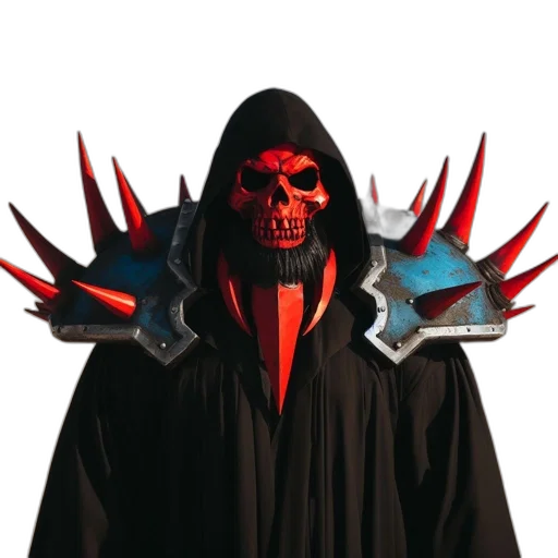 mask, staff, jacket, weapon transparent PNG cut-out