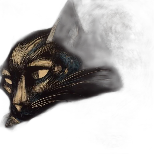mask, animal, creature, face transparent PNG cut-out
