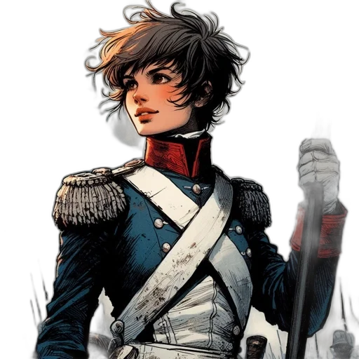 staff, jacket, sword, weapon transparent PNG cut-out