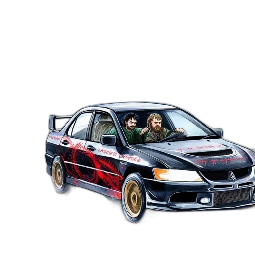 car, weapon, animal, photorealistic transparent PNG cut-out