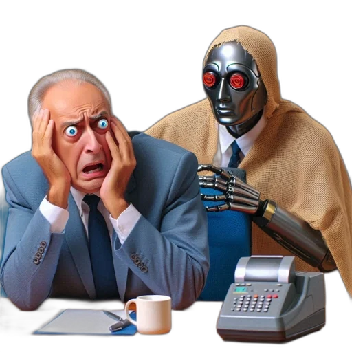robot, mask, concept art, cyberpunk transparent PNG cut-out