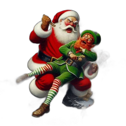 concept art, festive, christmas, scene transparent PNG cut-out