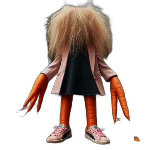 jacket, hair, creature, animal transparent PNG cut-out