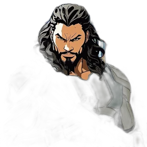 hair, comic book art, concept art, cartoon transparent PNG cut-out
