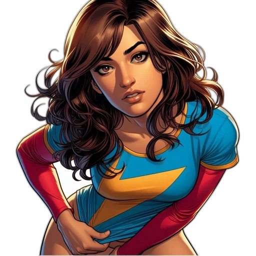 comic book art, concept art, cartoon, fantasy art transparent PNG cut-out