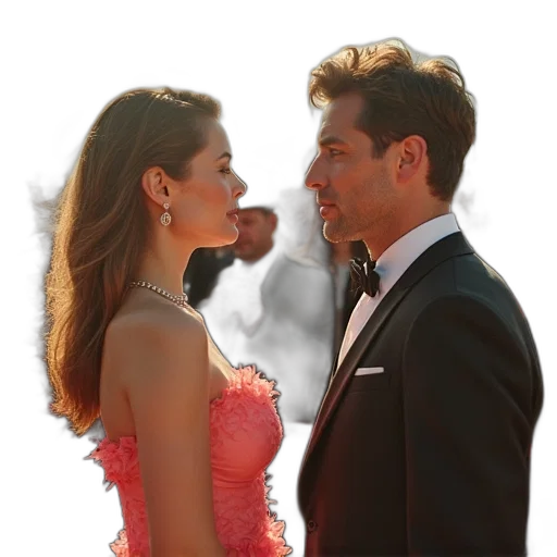 photorealistic, fire, fog, cannes transparent PNG cut-out