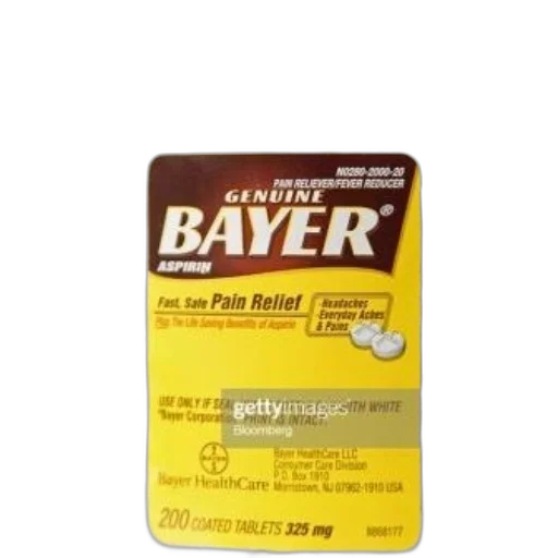 bottle, bayer, aspirin, tablets transparent PNG cut-out