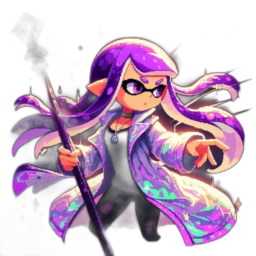 staff, weapon, dress, jacket transparent PNG cut-out