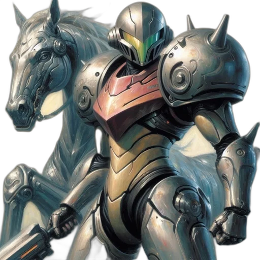 robot, dragon, concept art, fantasy art transparent PNG cut-out
