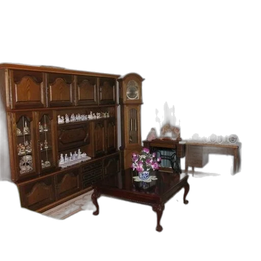 furniture, staff, 3d render, photorealistic transparent PNG cut-out