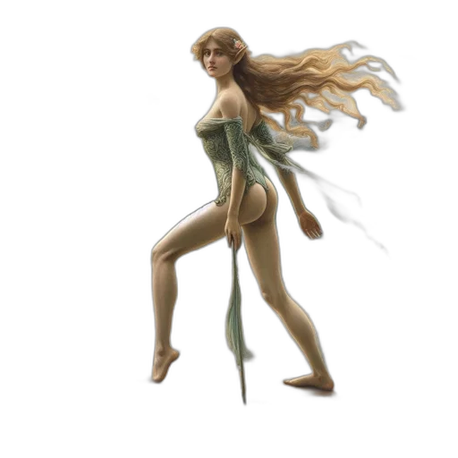 creature, dress, concept art, fantasy art transparent PNG cut-out