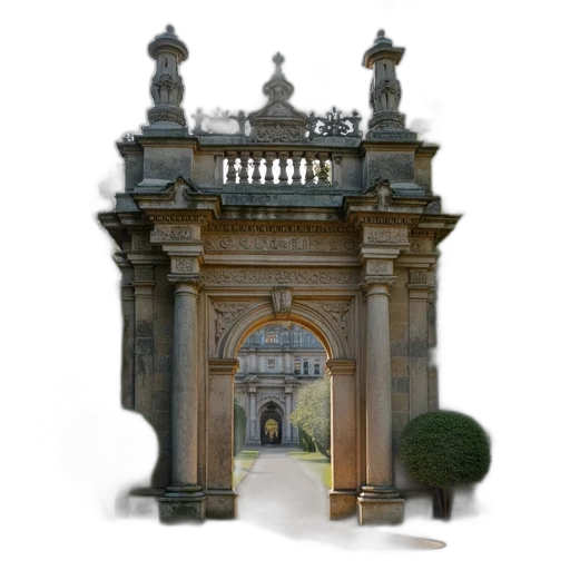 crown, building, furniture, staff transparent PNG cut-out