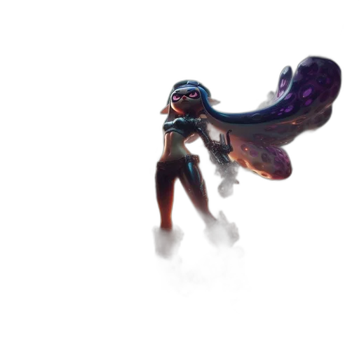 staff, creature, weapon, robot transparent PNG cut-out