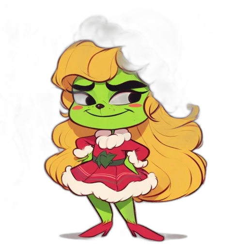 dress, staff, crown, concept art transparent PNG cut-out