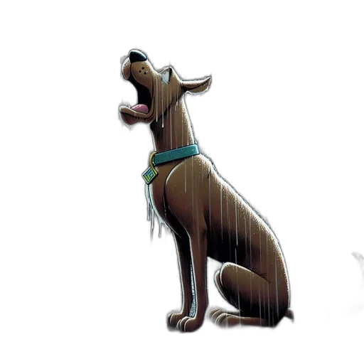 staff, animal, creature, concept art transparent PNG cut-out