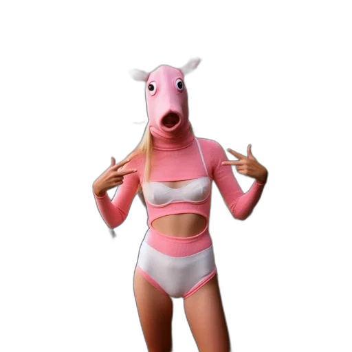 animal, creature, dress, mask transparent PNG cut-out