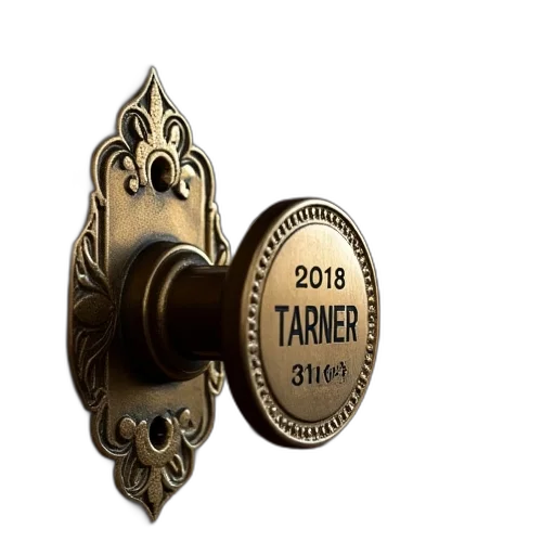 jewelry, engraved, door, knob transparent PNG cut-out