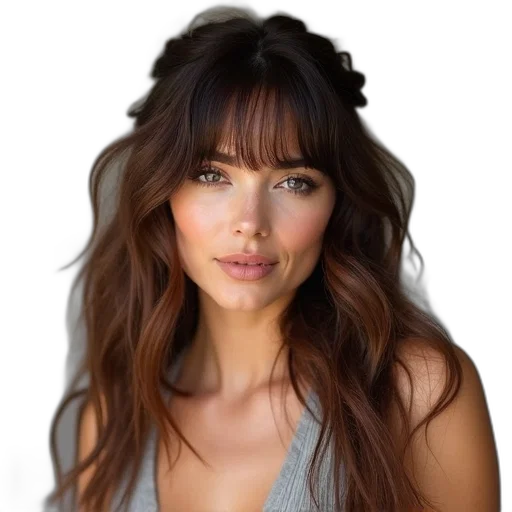 hair, face, hat, crown transparent PNG cut-out