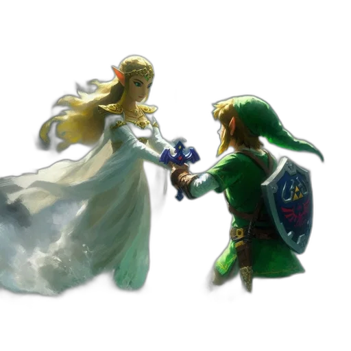 sword, crown, weapon, dress transparent PNG cut-out