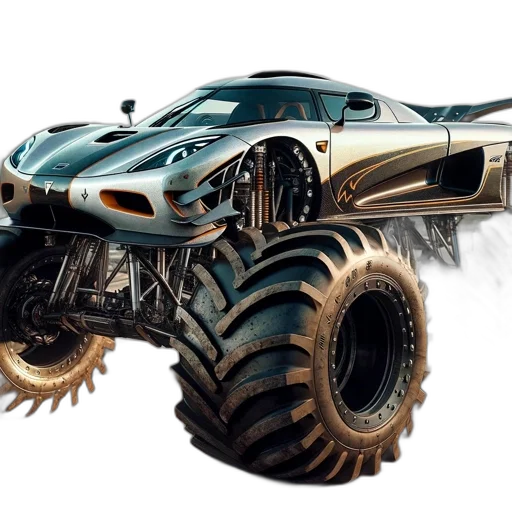 car, weapon, robot, animal transparent PNG cut-out