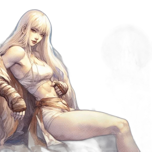 sword, dress, weapon, concept art transparent PNG cut-out