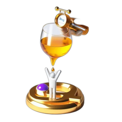 jewelry, bottle, crown, staff transparent PNG cut-out