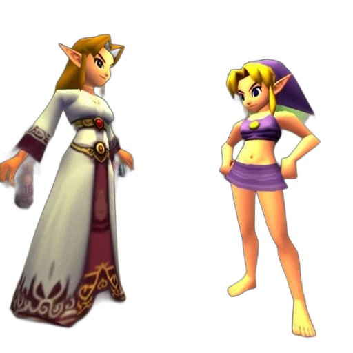 concept art, 3d render, pixel art, fantasy art transparent PNG cut-out