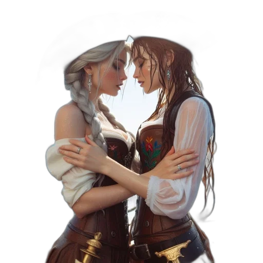 fantasy art, concept art, oil painting, photorealistic transparent PNG cut-out
