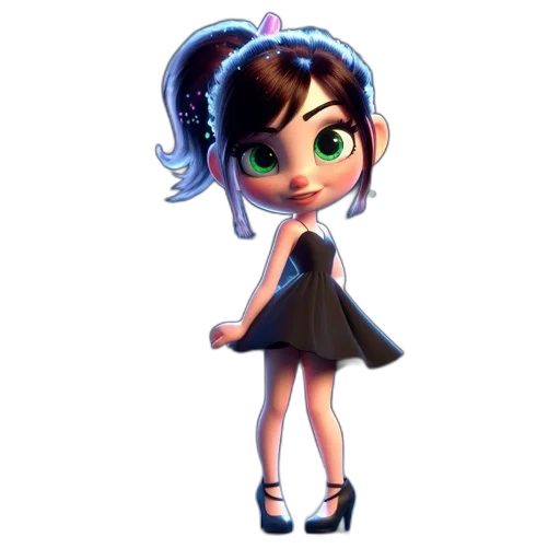 dress, staff, jewelry, cartoon transparent PNG cut-out