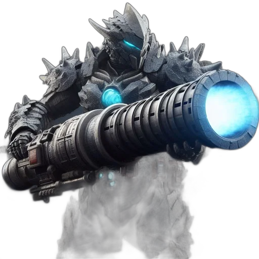 weapon, robot, staff, sword transparent PNG cut-out