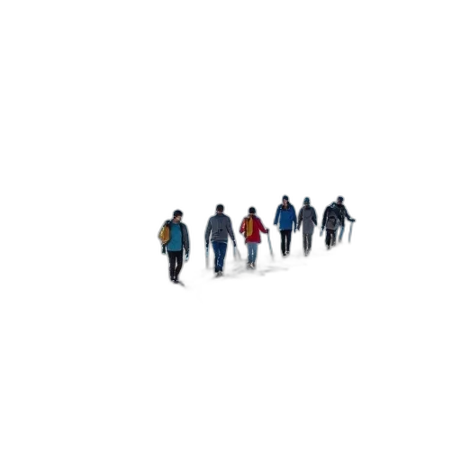 jacket, staff, 3d render, concept art transparent PNG cut-out
