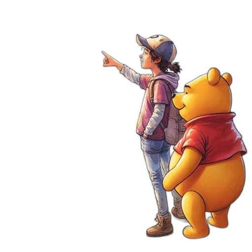 concept art, 3d render, pixel art, watercolor transparent PNG cut-out