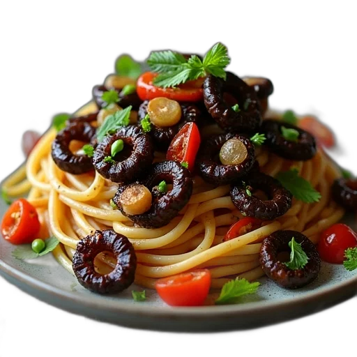 food, photorealistic, 3d render, delicious transparent PNG cut-out