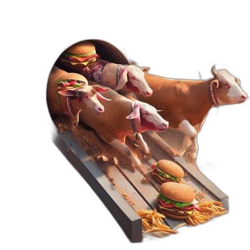 food, animal, car, weapon transparent PNG cut-out