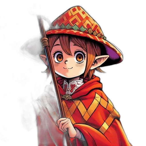 staff, hat, weapon, sword transparent PNG cut-out
