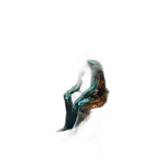 dragon, mask, creature, hair transparent PNG cut-out