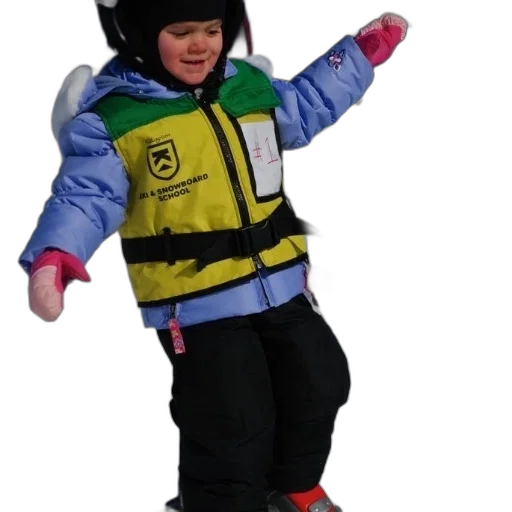 jacket, child, yellow, vest transparent PNG cut-out