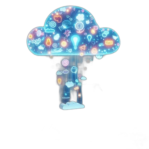 umbrella, robot, crown, staff transparent PNG cut-out