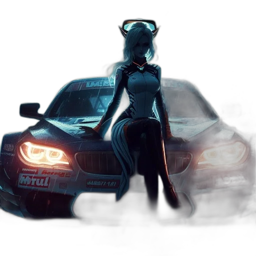 car, robot, dress, mask transparent PNG cut-out