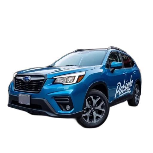 car, blue, suv, parked transparent PNG cut-out