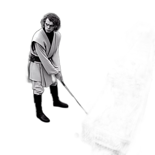 sword, staff, weapon, creature transparent PNG cut-out