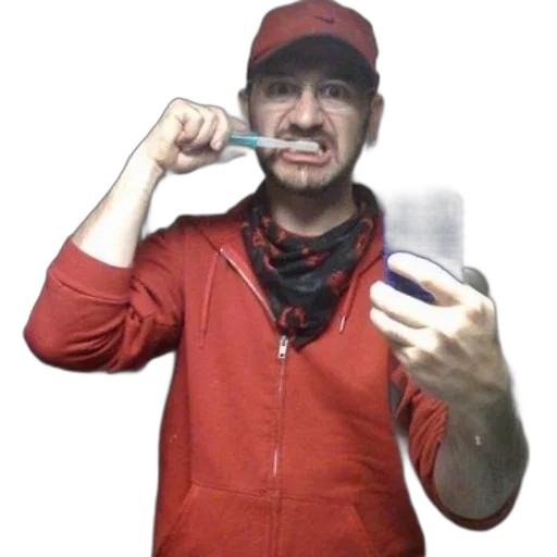 staff, weapon, jacket, hat transparent PNG cut-out